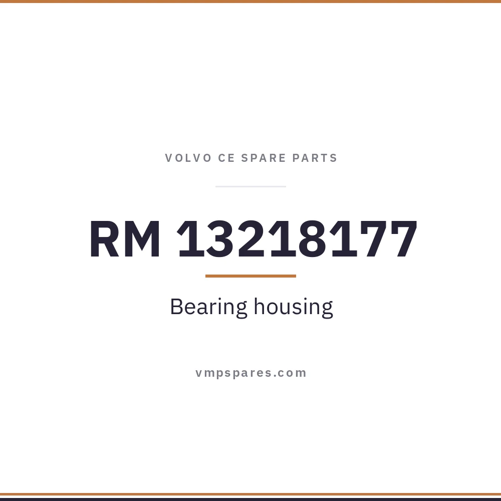 RM 13218177 – Bearing housing