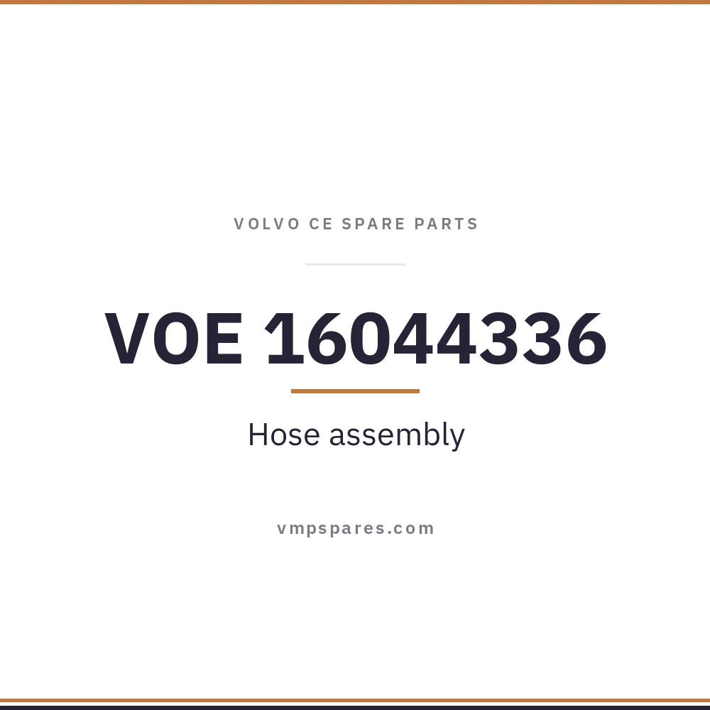 VOE 16044336 – Hose assembly