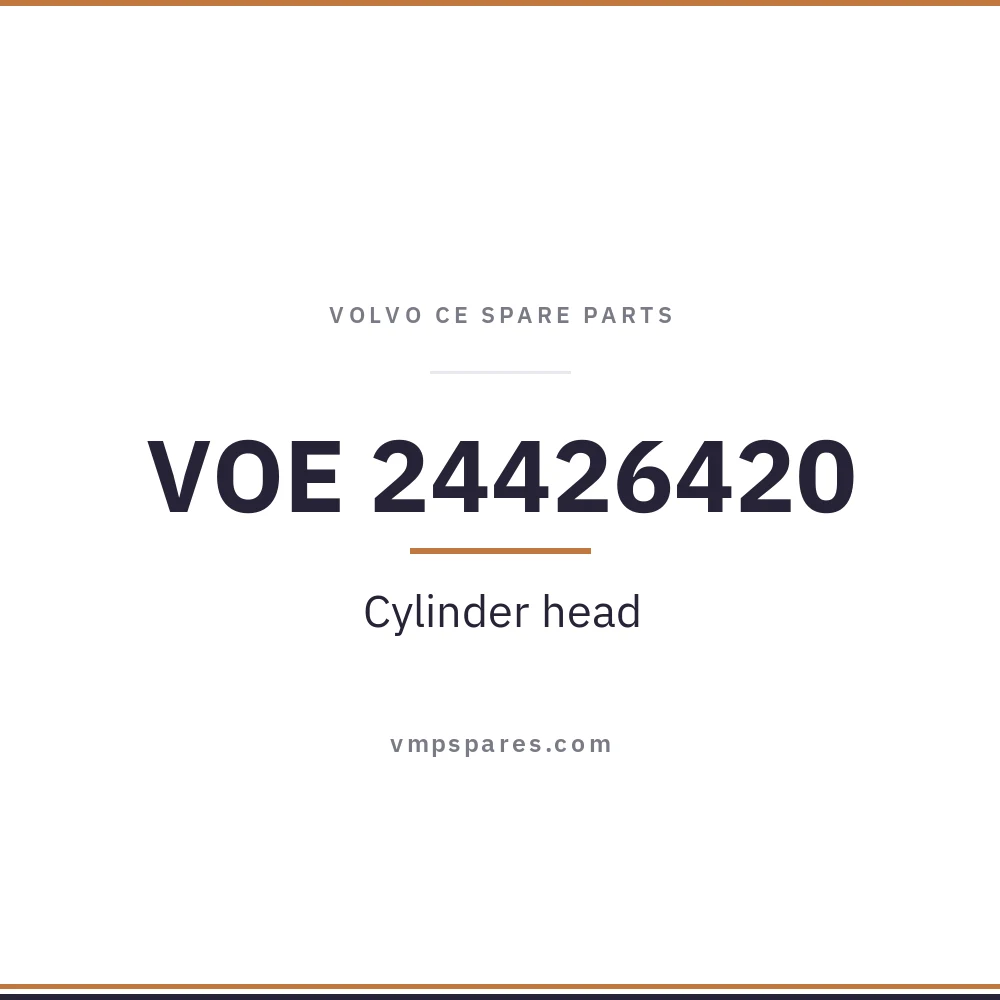 VOE 24426420 – Cylinder head