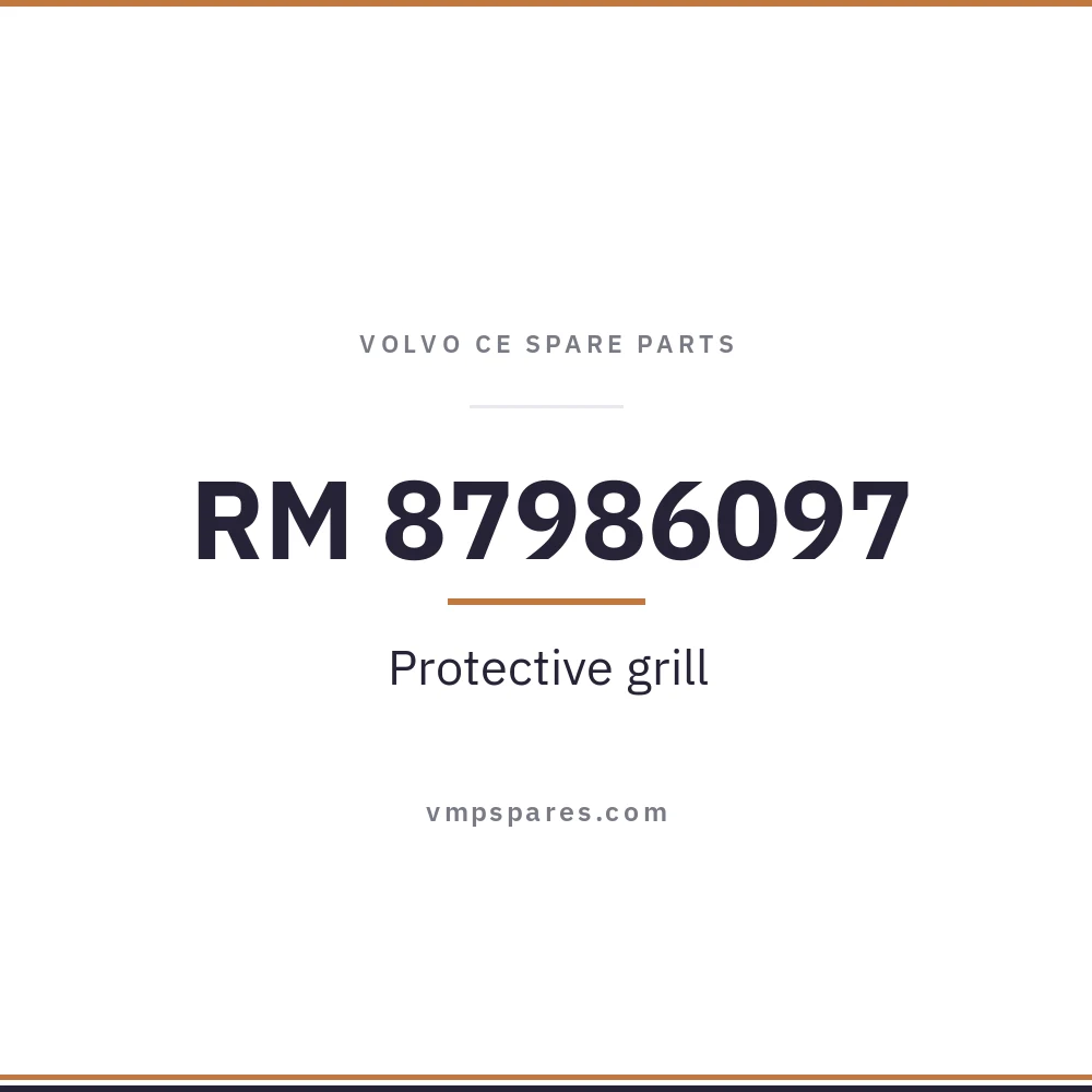 RM 87986097 – Protective grill