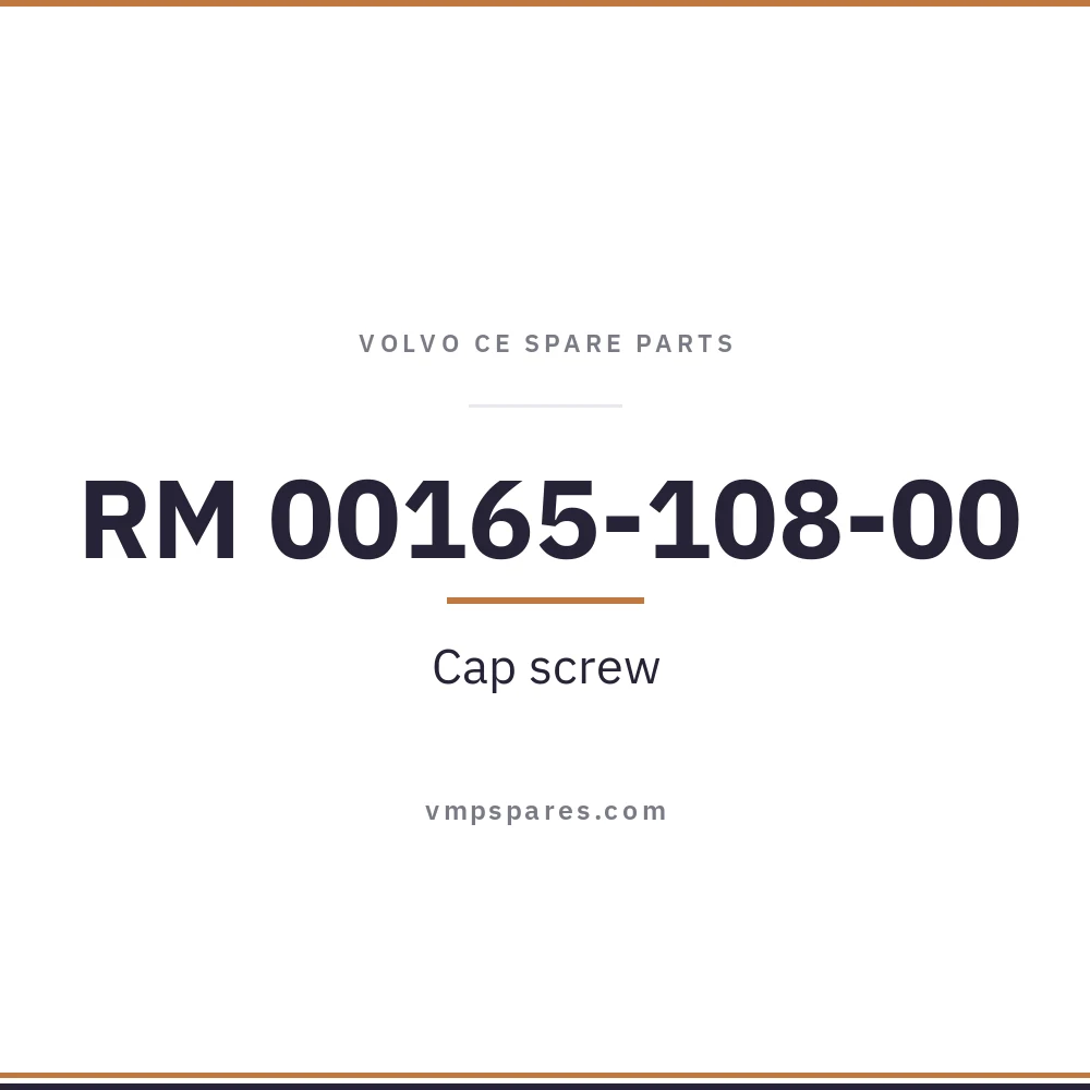 RM 00165-108-00 – Cap screw