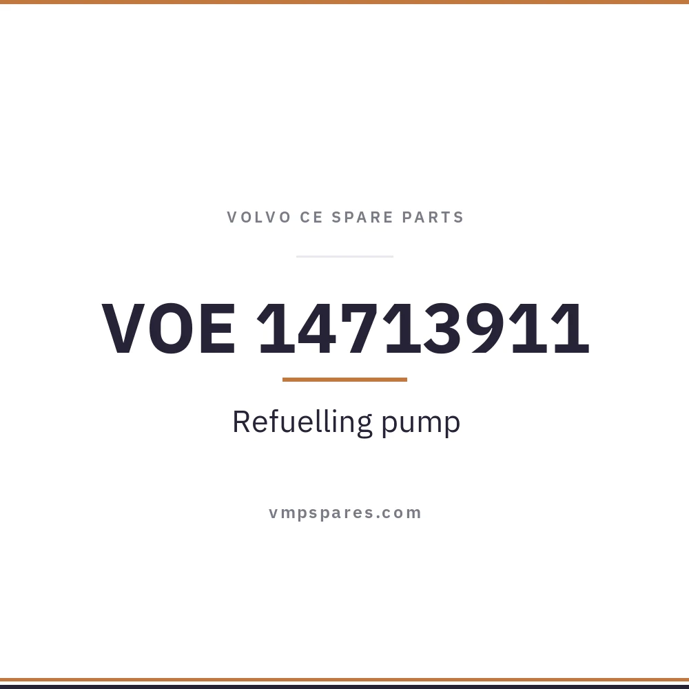 VOE 14713911 – Refuelling pump