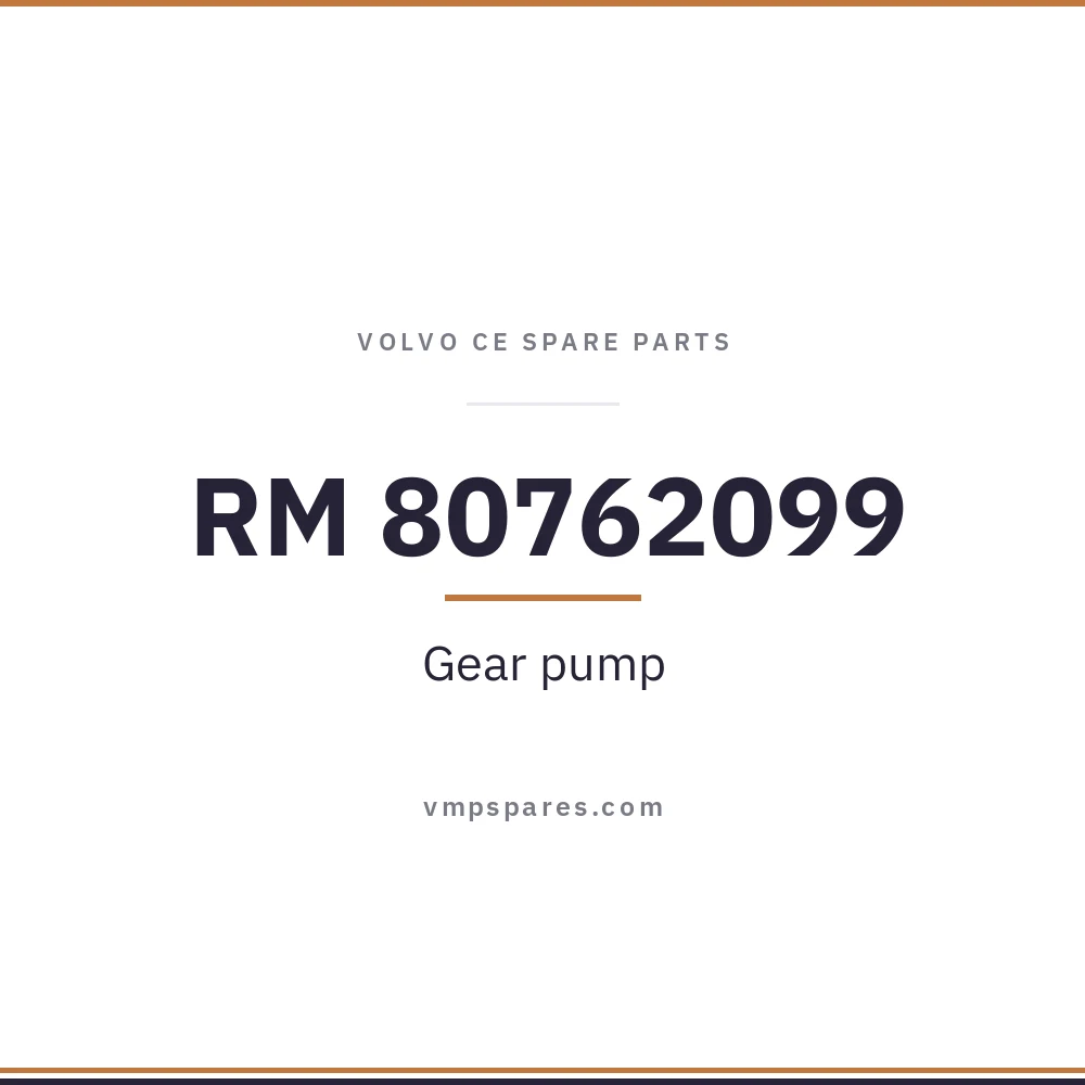 RM 80762099 – Gear pump