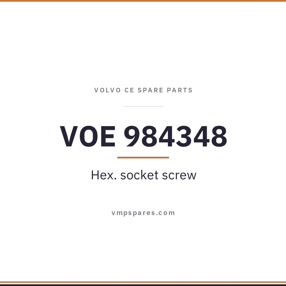 VOE 984348 – Hex. socket screw