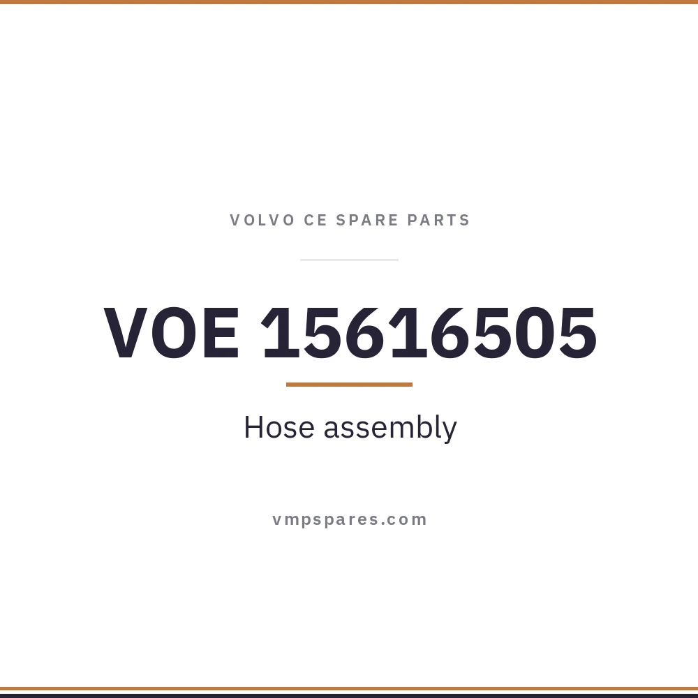 VOE 15616505 – Hose assembly