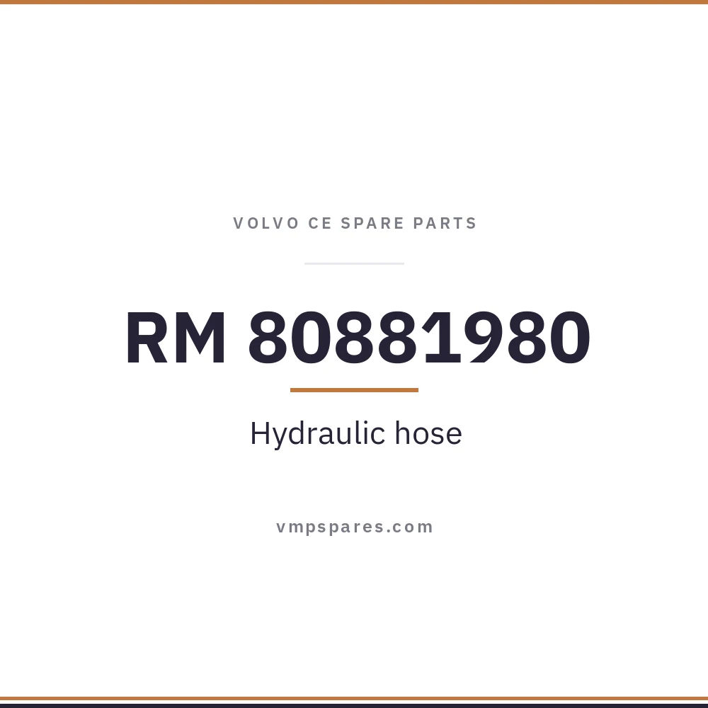 RM 80881980 – Hydraulic hose