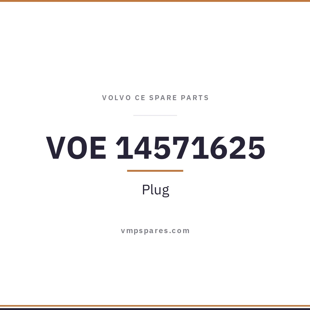 VOE 14571625 – Plug