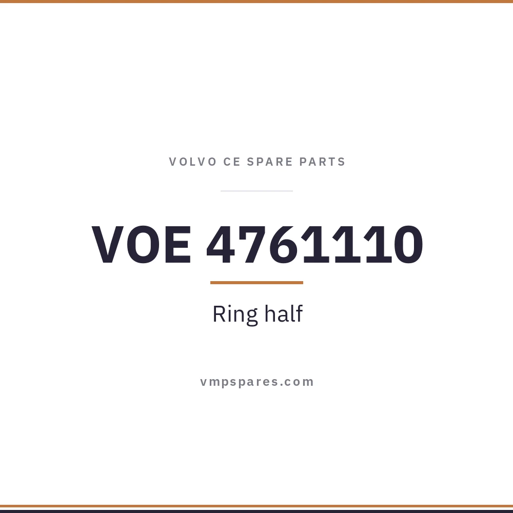 VOE 4761110 – Ring half