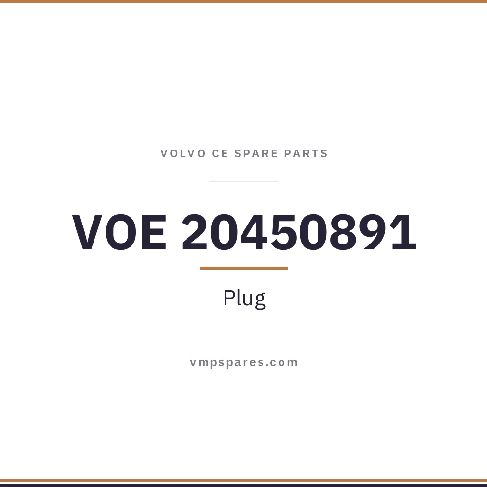 VOE 20450891 – Plug