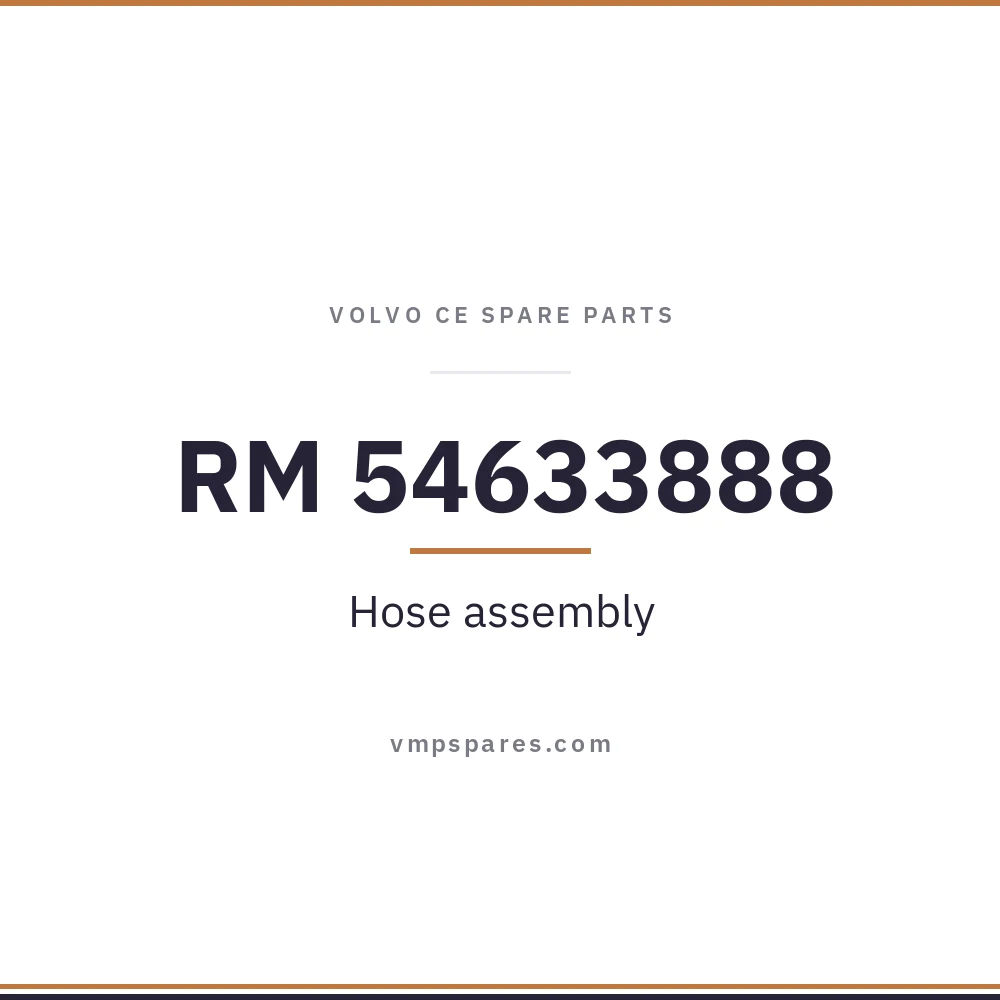 RM 54633888 – Hose assembly