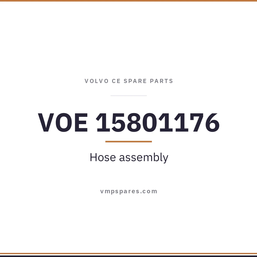 VOE 15801176 – Hose assembly
