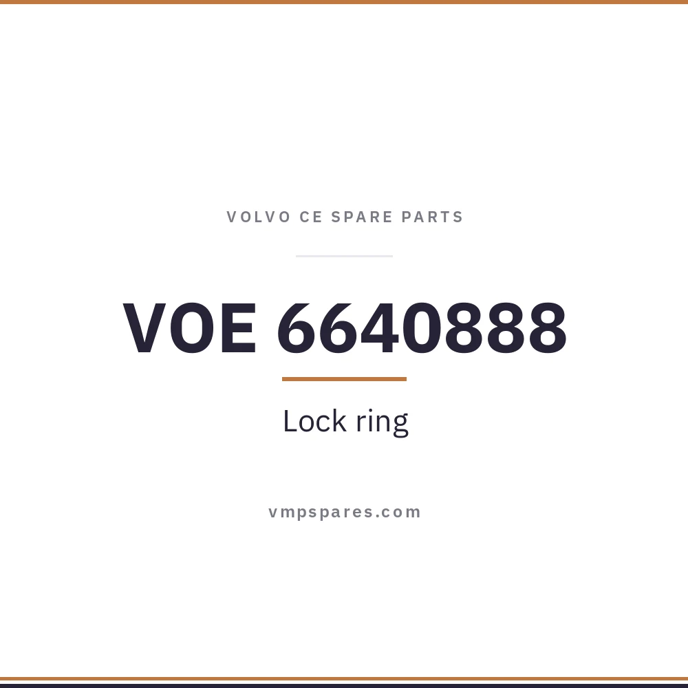 VOE 6640888 – Lock ring