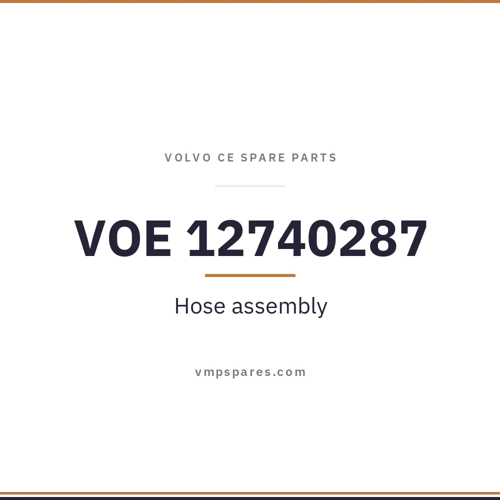 VOE 12740287 – Hose assembly