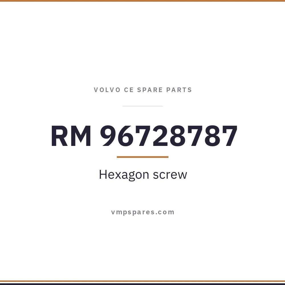 RM 96728787 – Hexagon screw