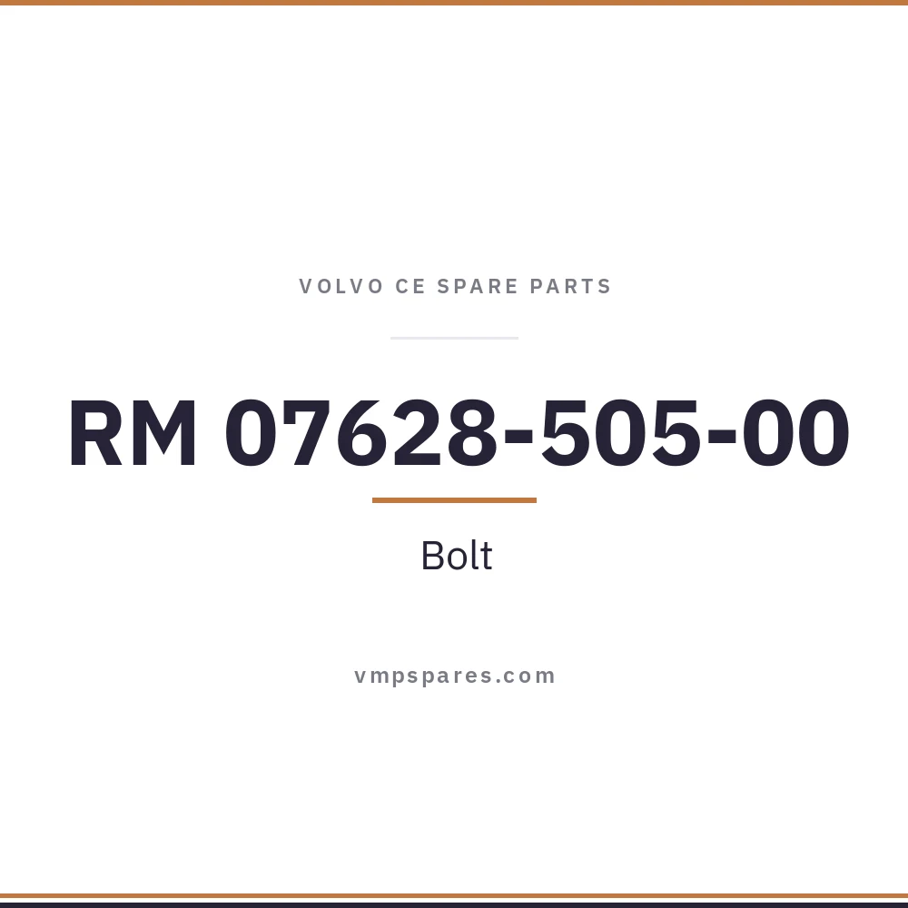RM 07628-505-00 – Bolt