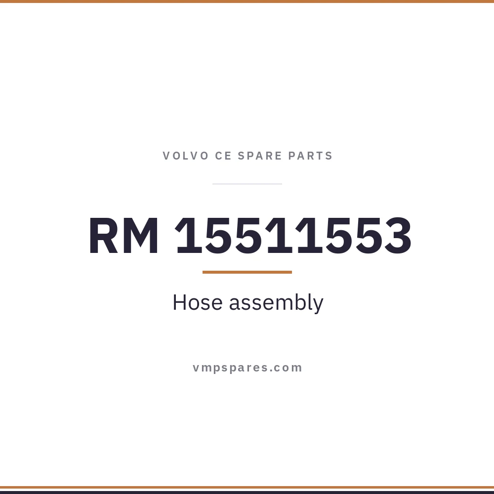 RM 15511553 – Hose assembly