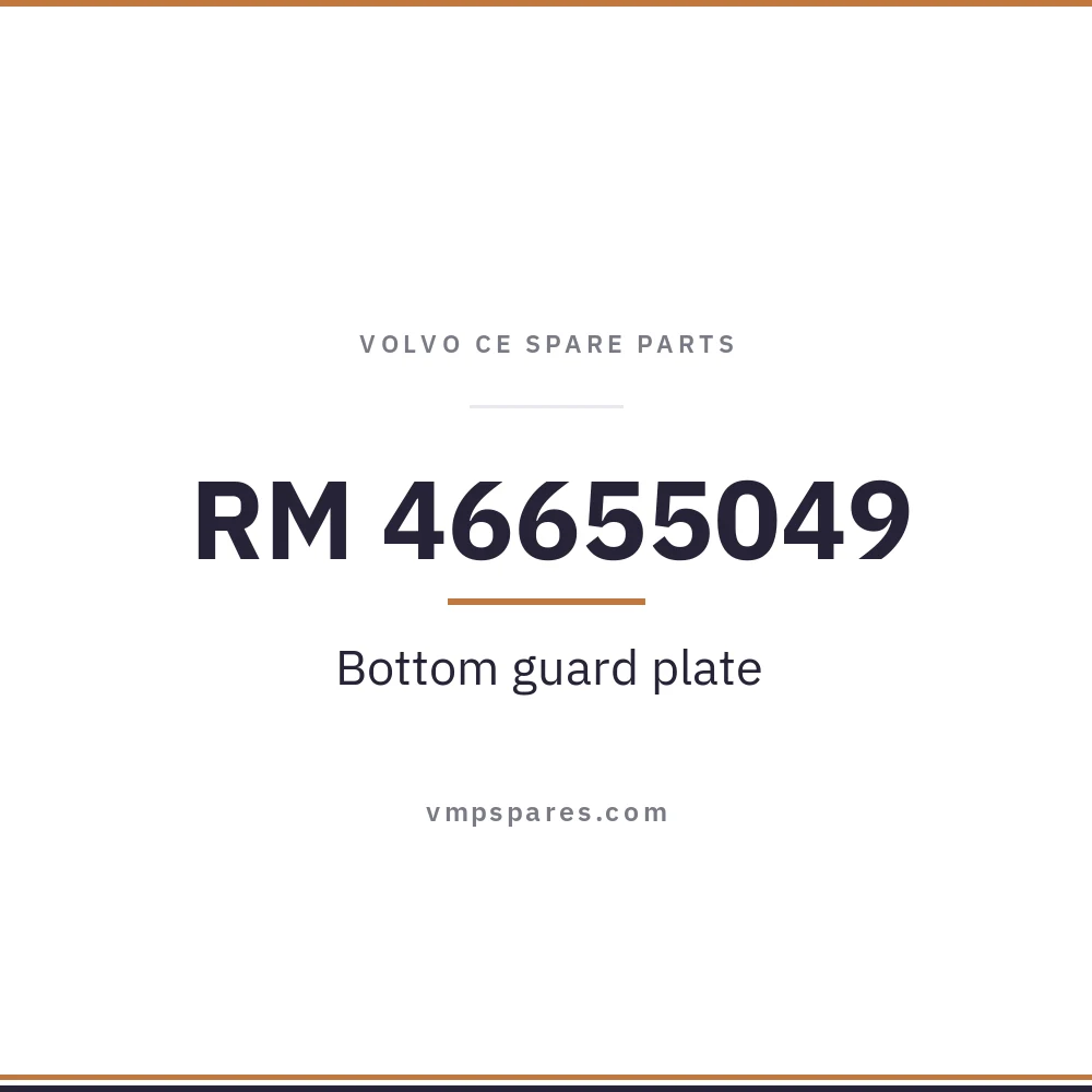 RM 46655049 – Bottom guard plate