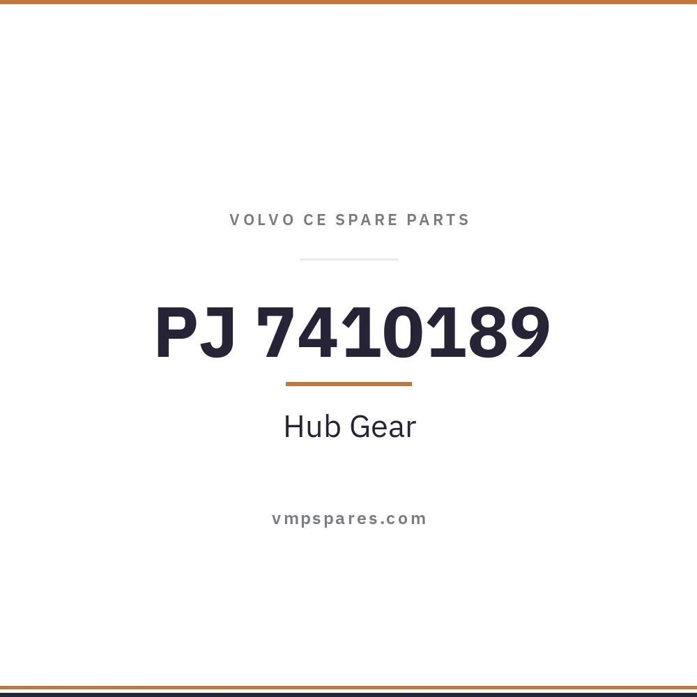 PJ 7410189 – Hub Gear