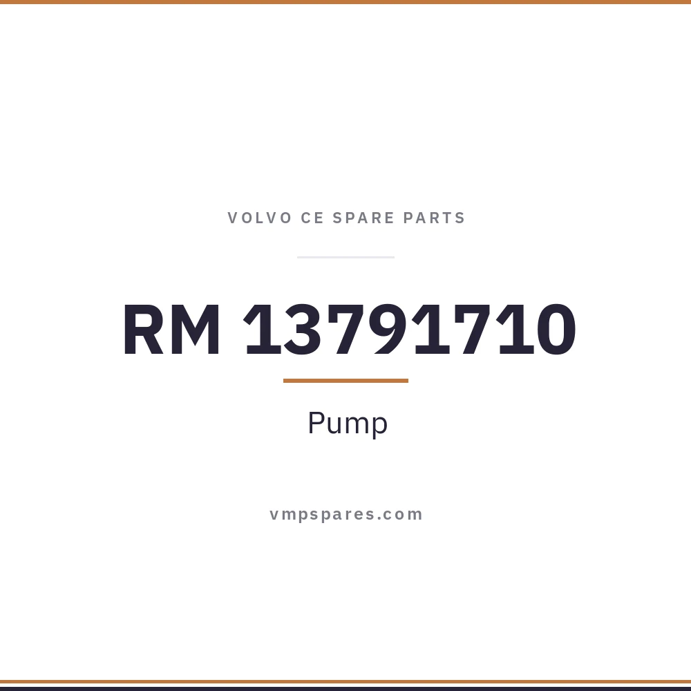 RM 13791710 – Pump