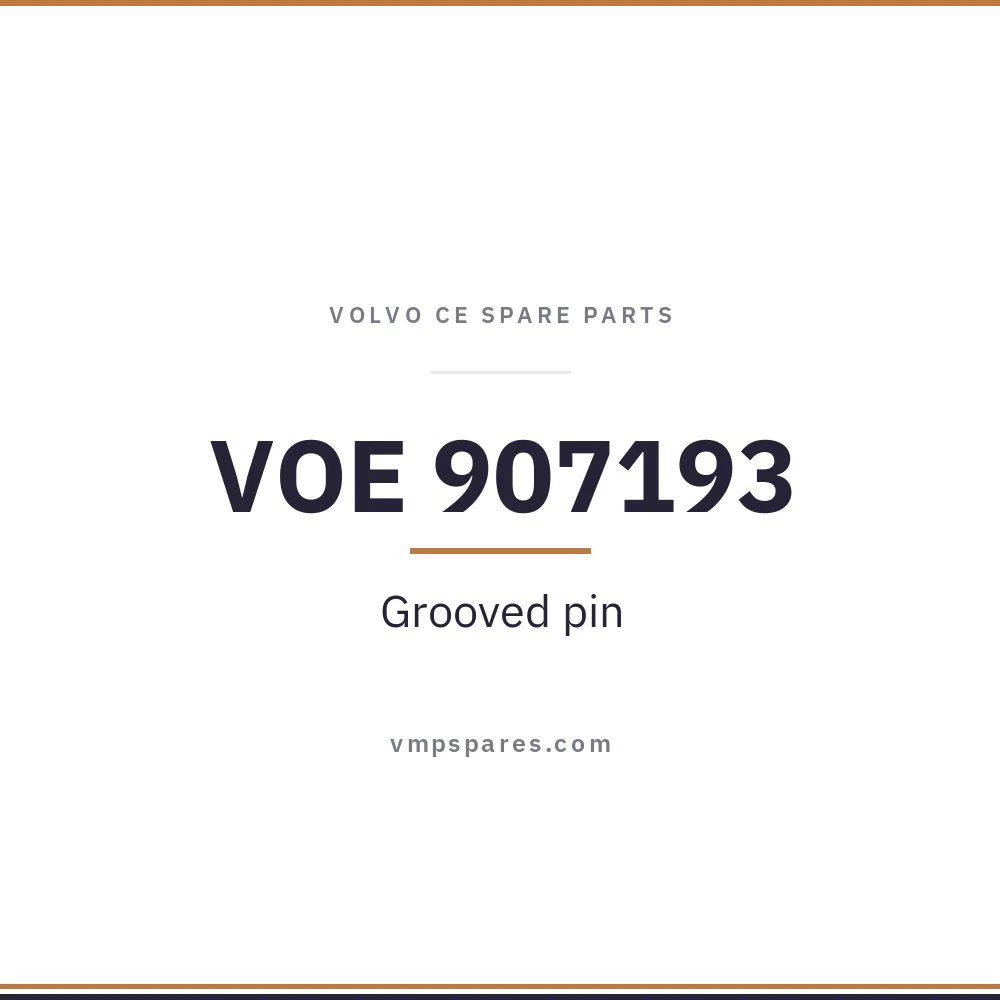 VOE 907193 – Grooved pin