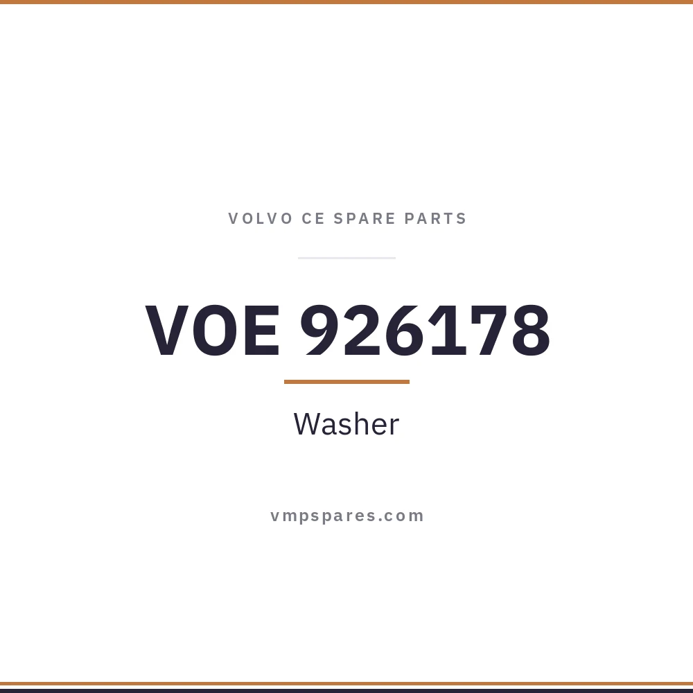 VOE 926178 – Washer