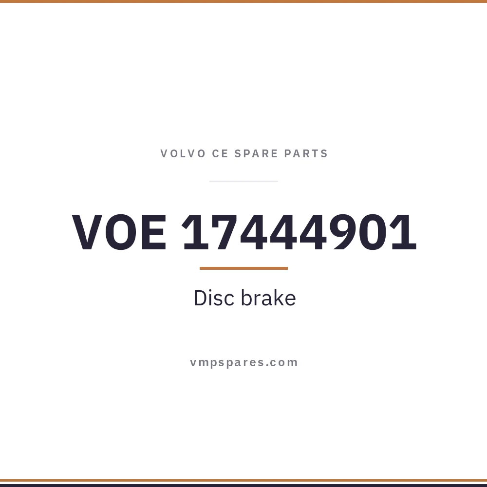 VOE 17444901 – Disc brake