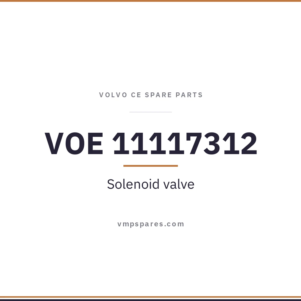 VOE 11117312 – Solenoid valve