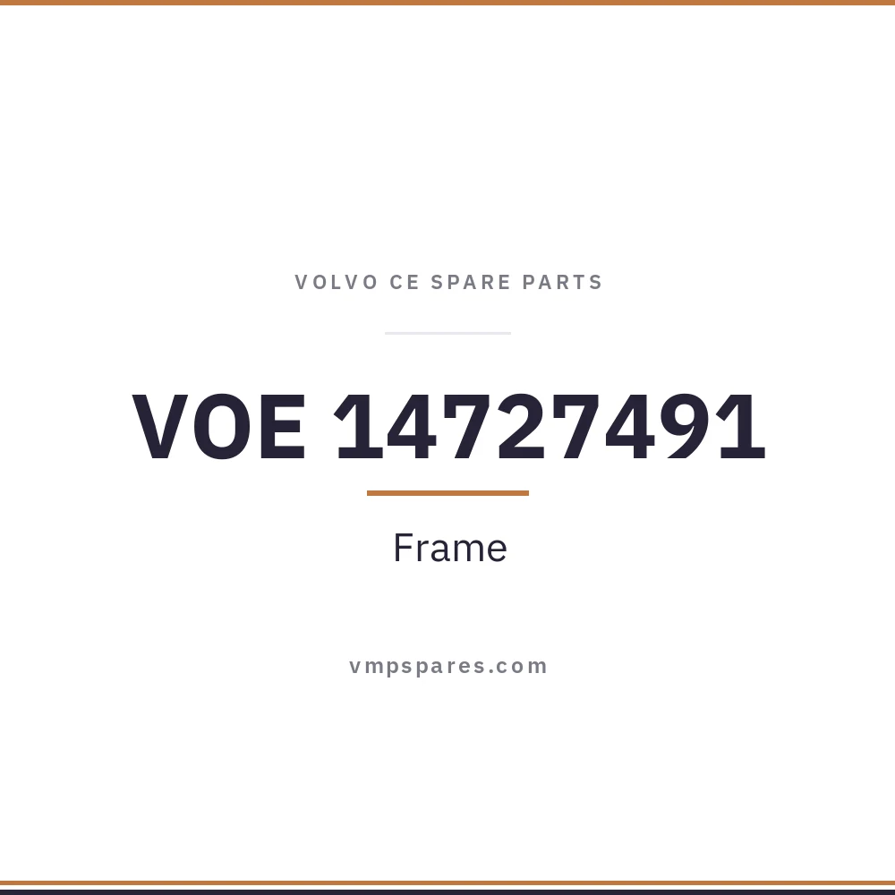 VOE 14727491 – Frame