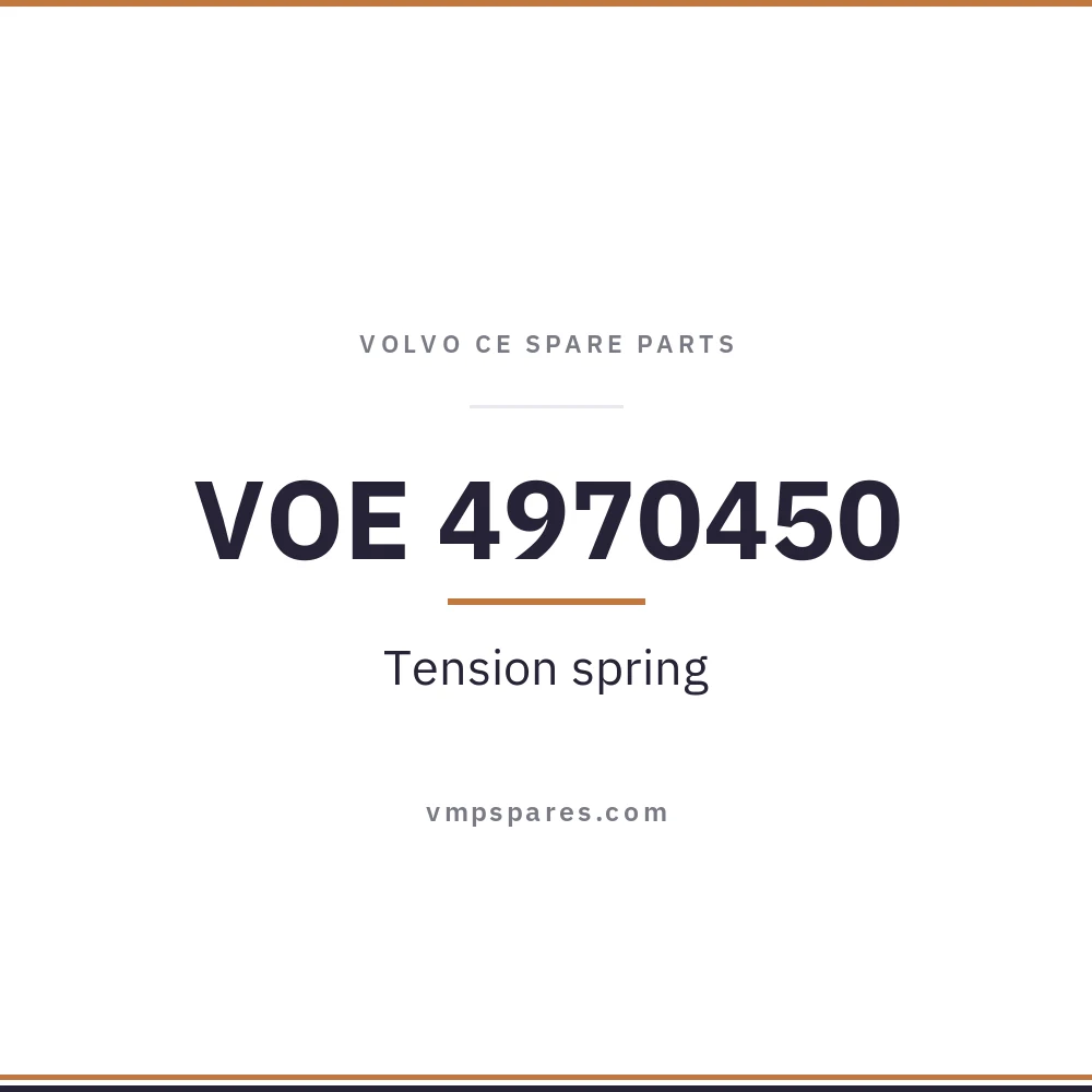 VOE 4970450 – Tension spring