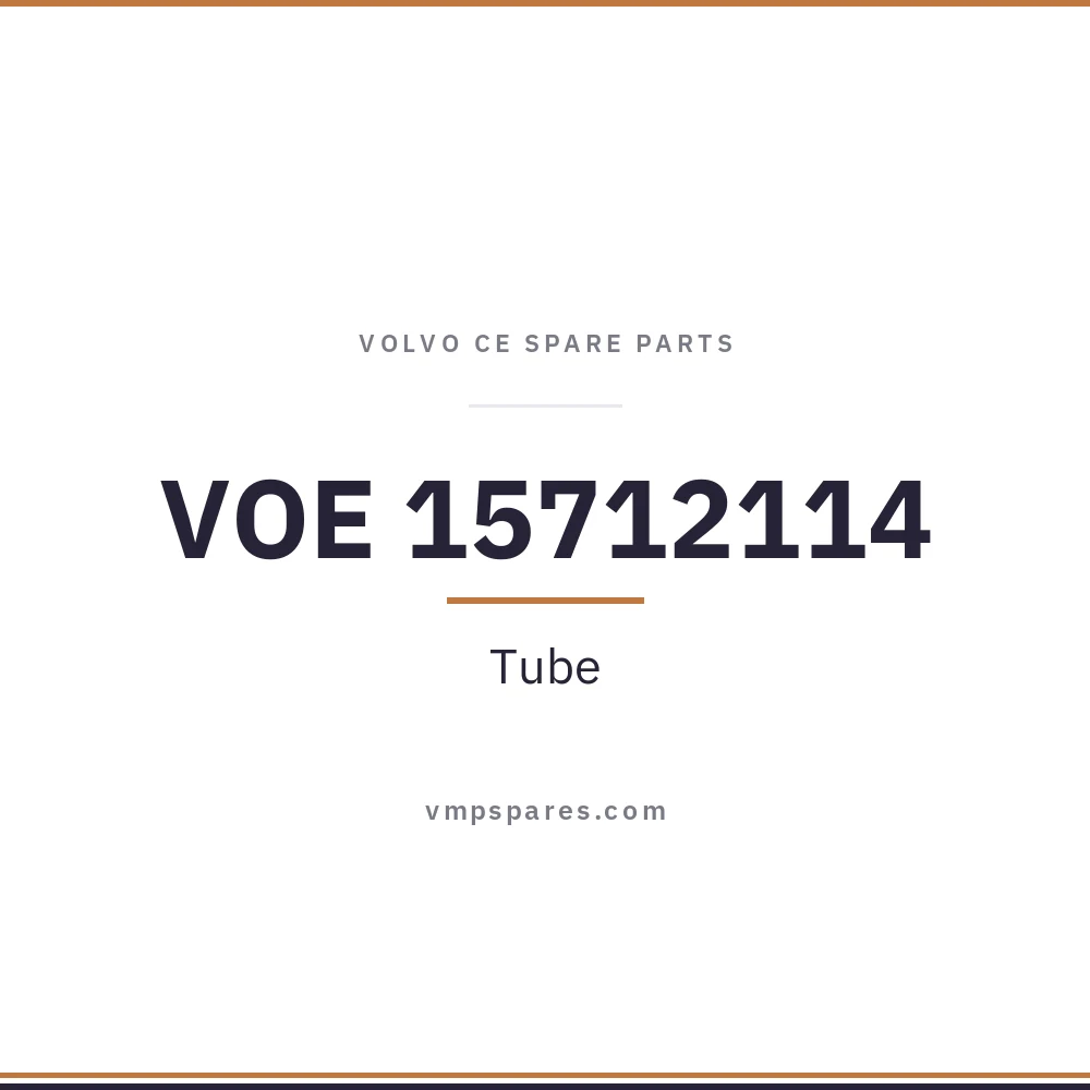 VOE 15712114 – Tube