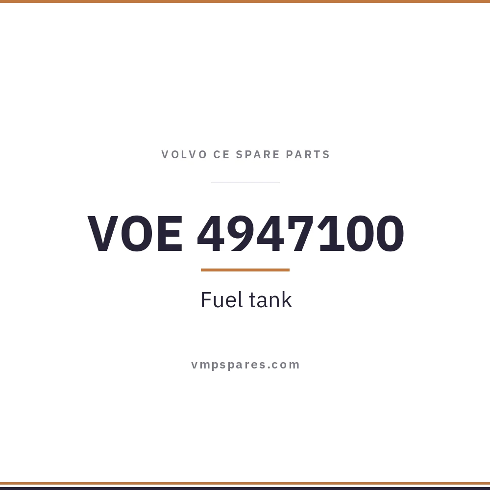 VOE 4947100 – Fuel tank