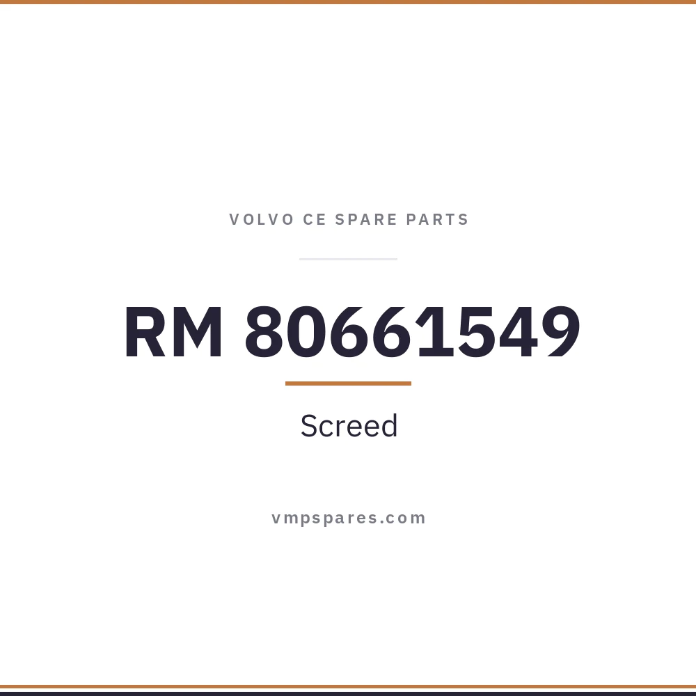 RM 80661549 – Screed