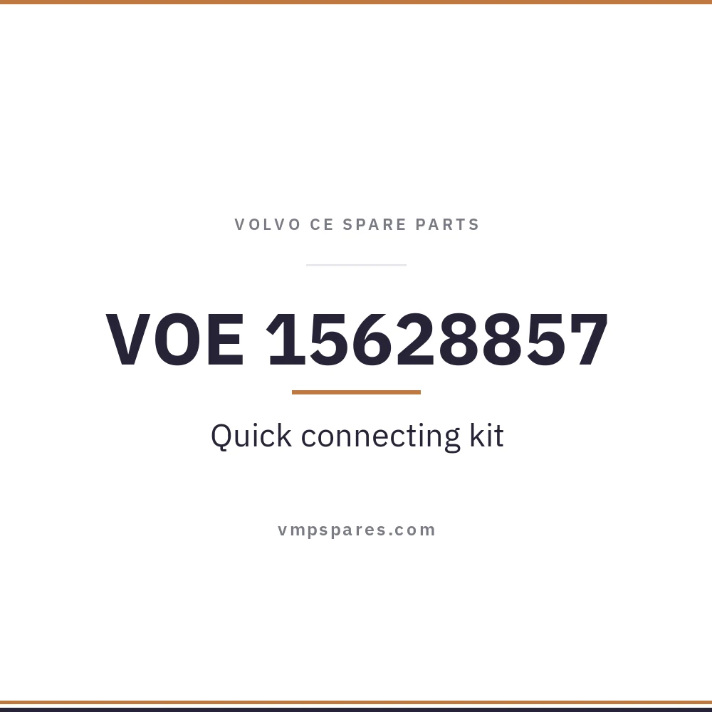 VOE 15628857 – Quick connecting kit