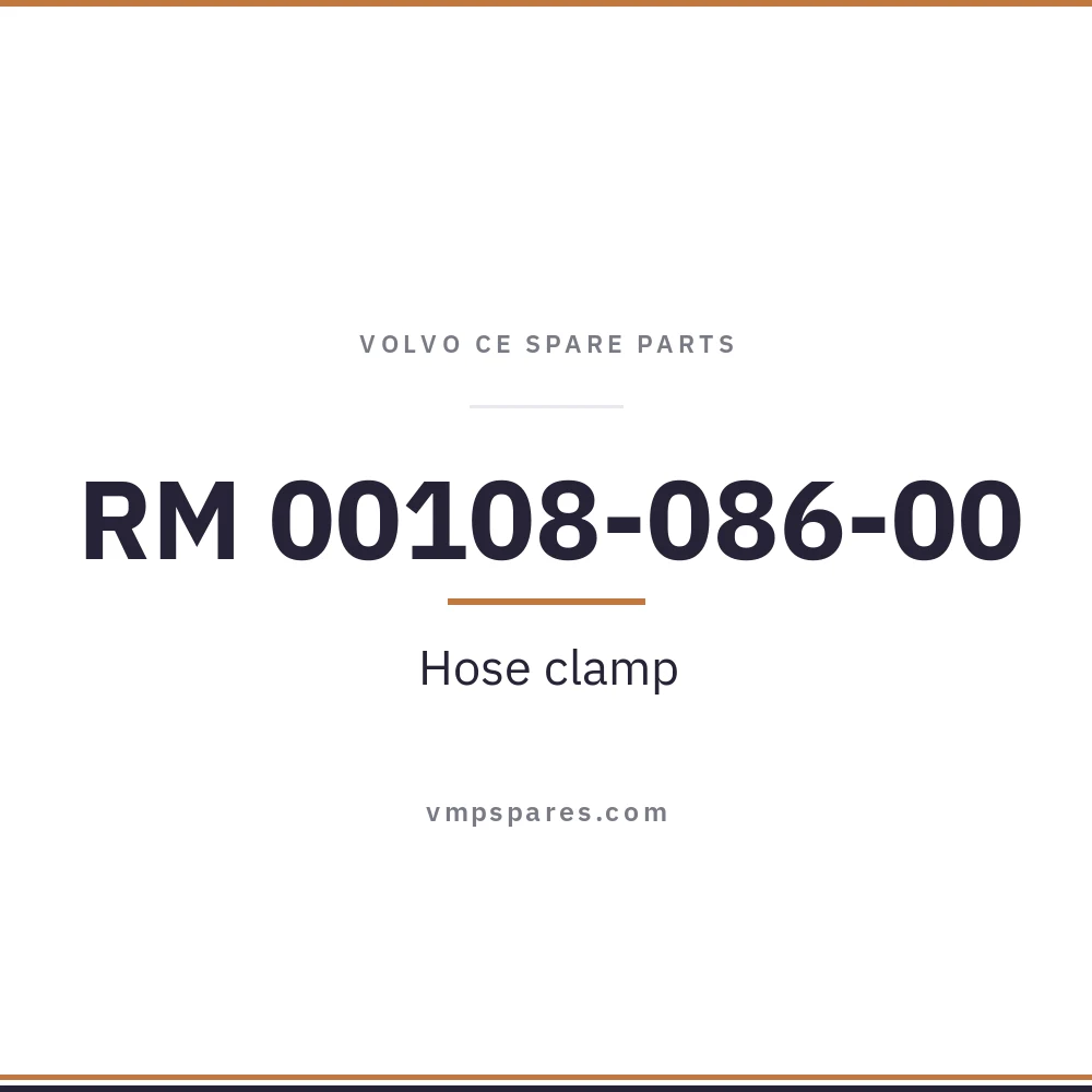 RM 00108-086-00 – Hose clamp