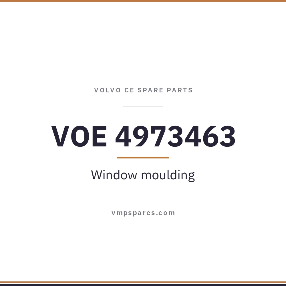 VOE 4973463 – Window moulding