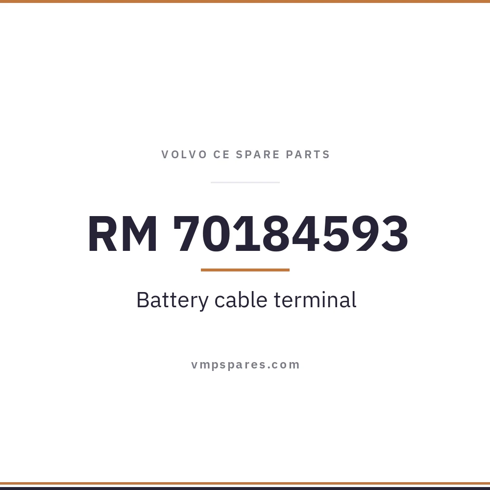 RM 70184593 – Battery cable terminal