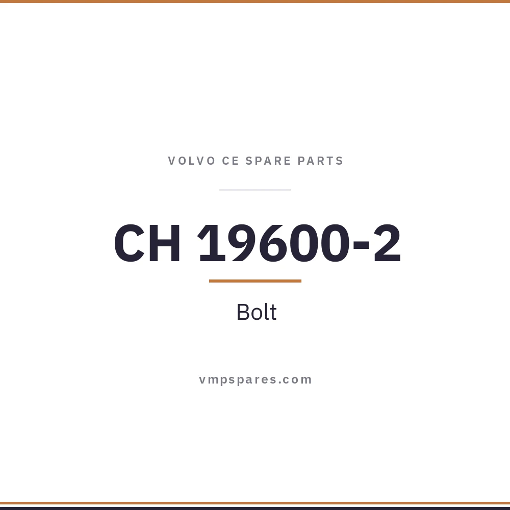 CH 19600-2 – Bolt