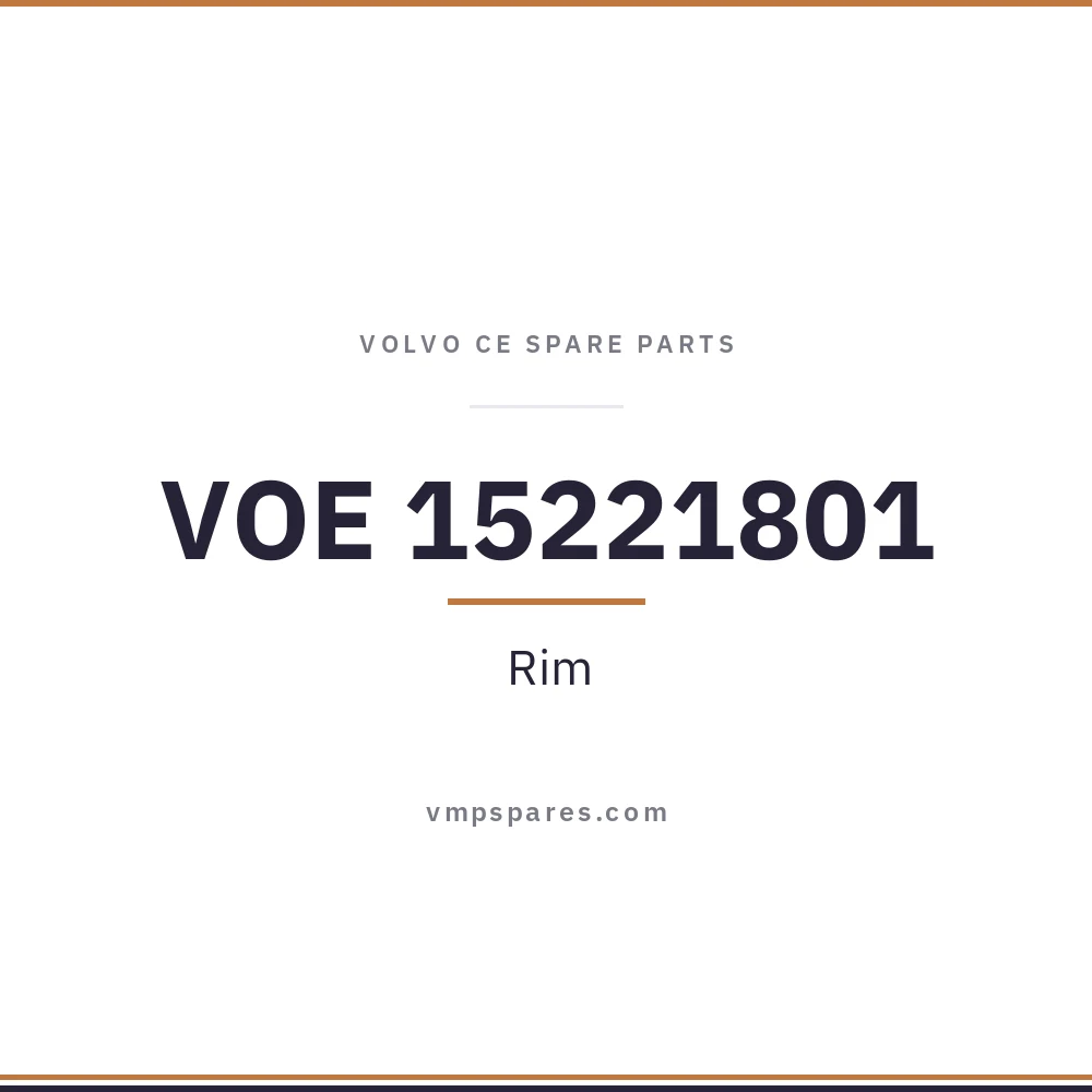 VOE 15221801 – Rim