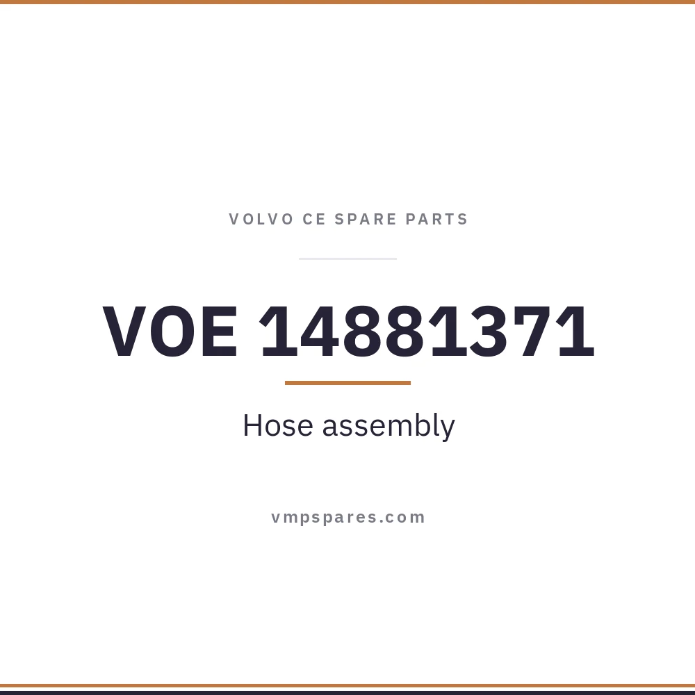 VOE 14881371 – Hose assembly