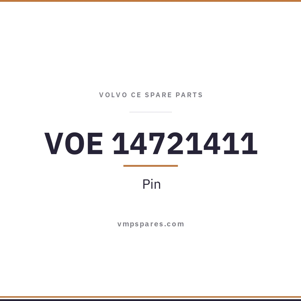 VOE 14721411 – Pin