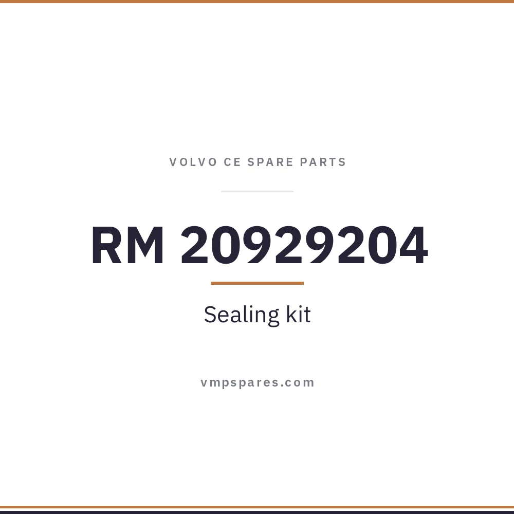 RM 20929204 – Sealing kit