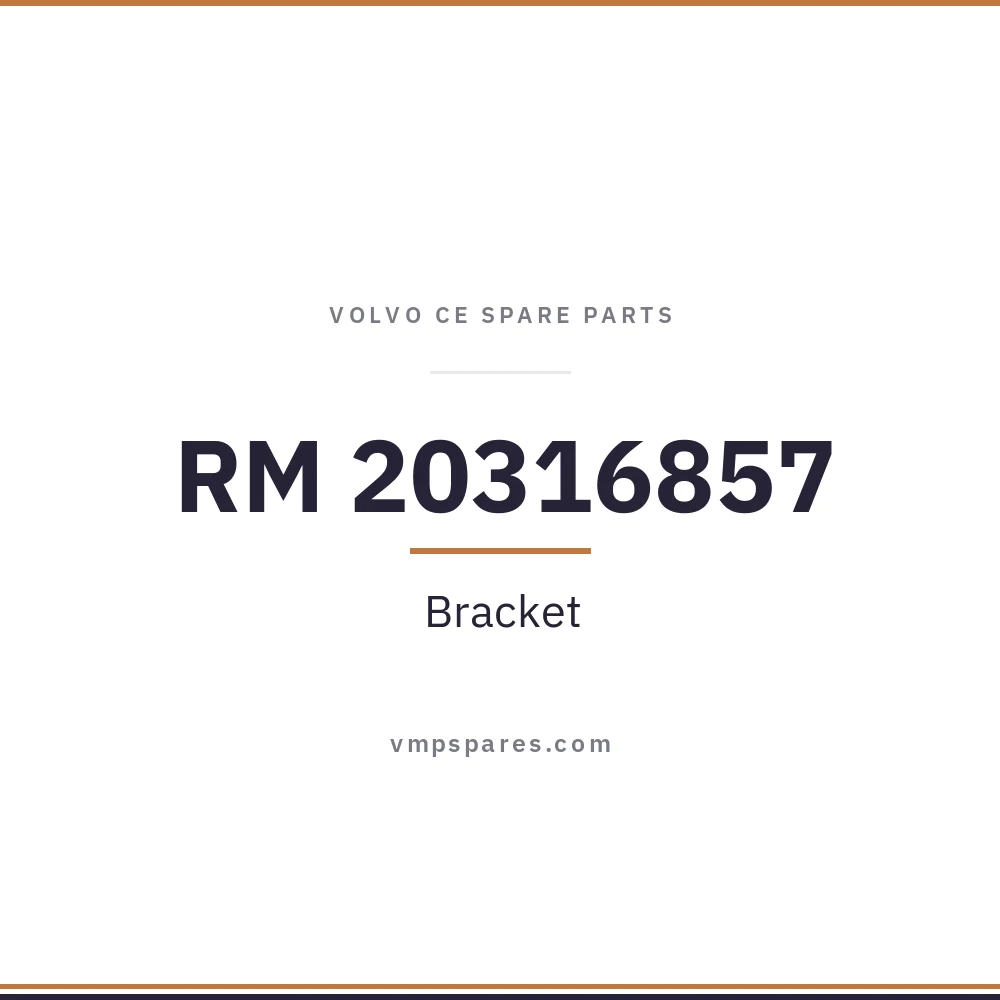 RM 20316857 – Bracket