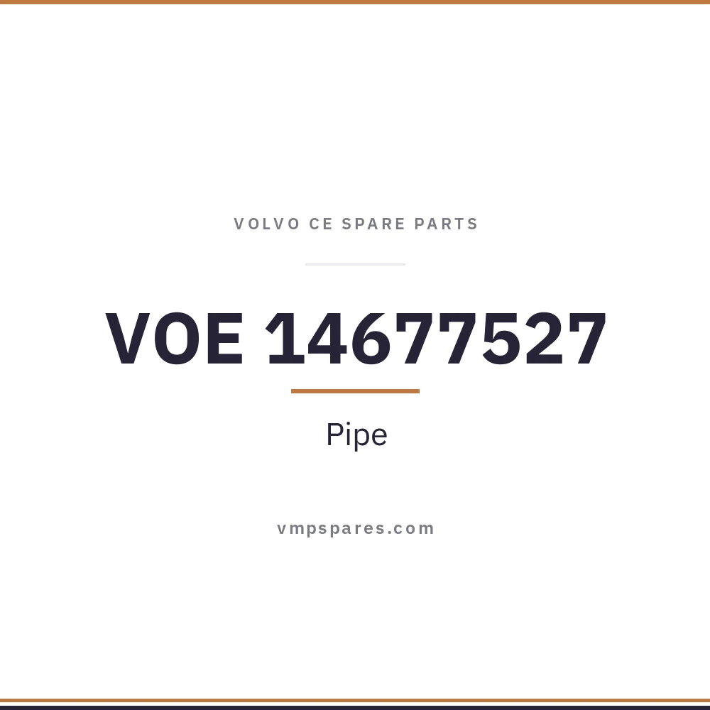 VOE 14677527 – Pipe