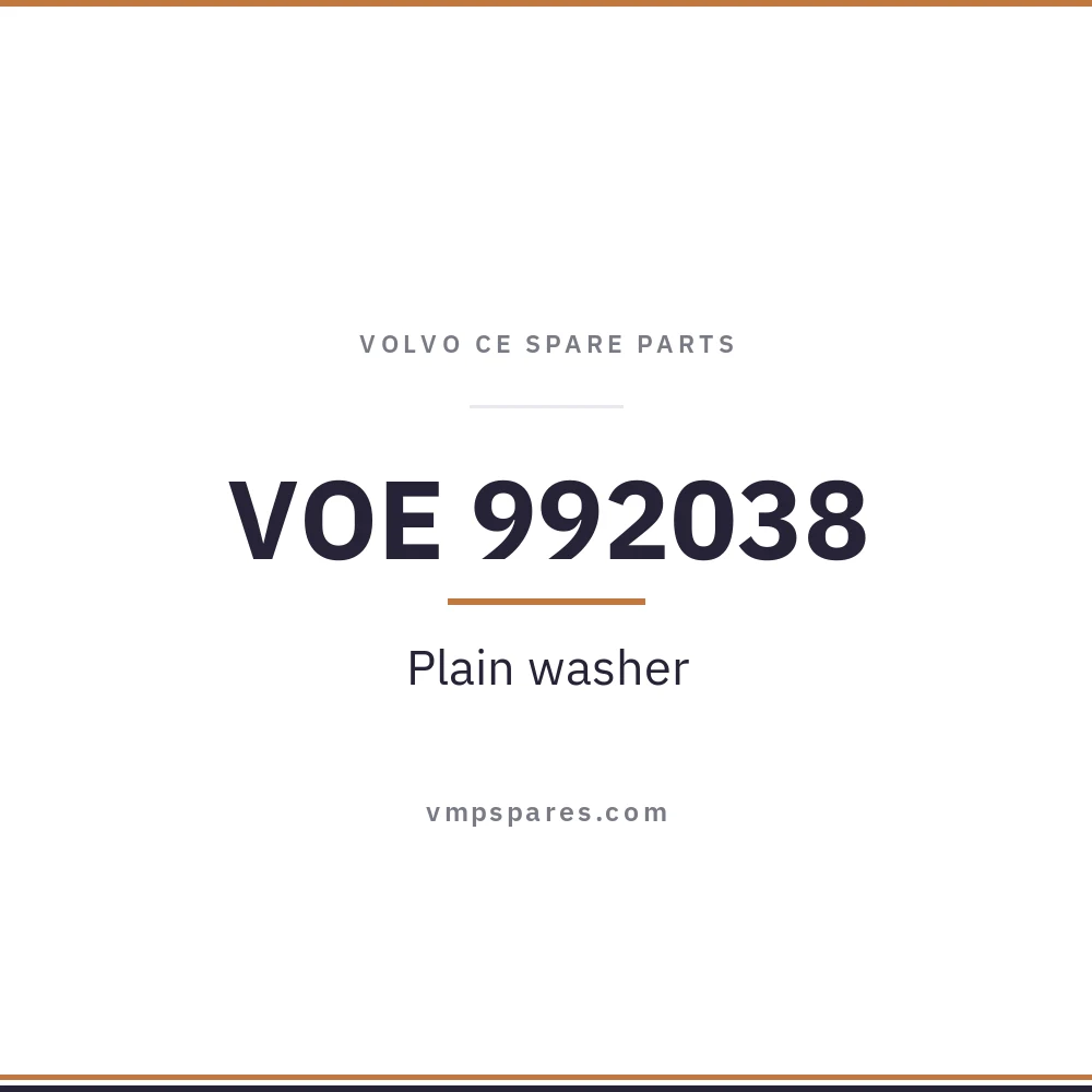 VOE 992038 – Plain washer