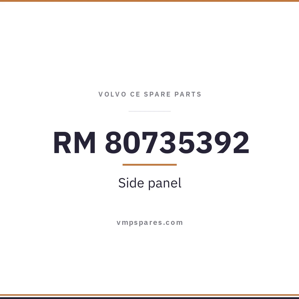 RM 80735392 – Side panel