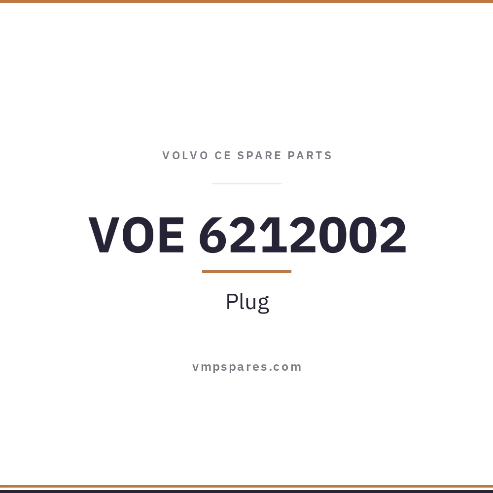 VOE 6212002 – Plug