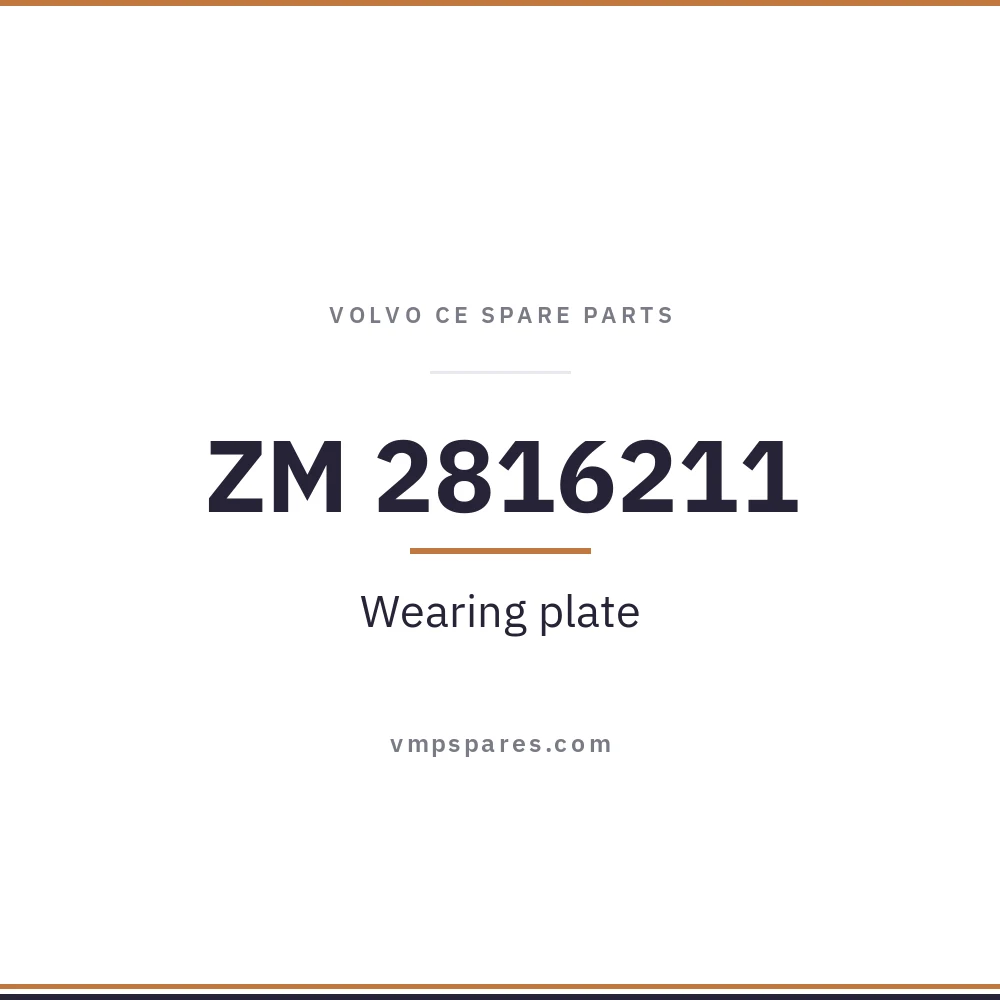ZM 2816211 – Wearing plate