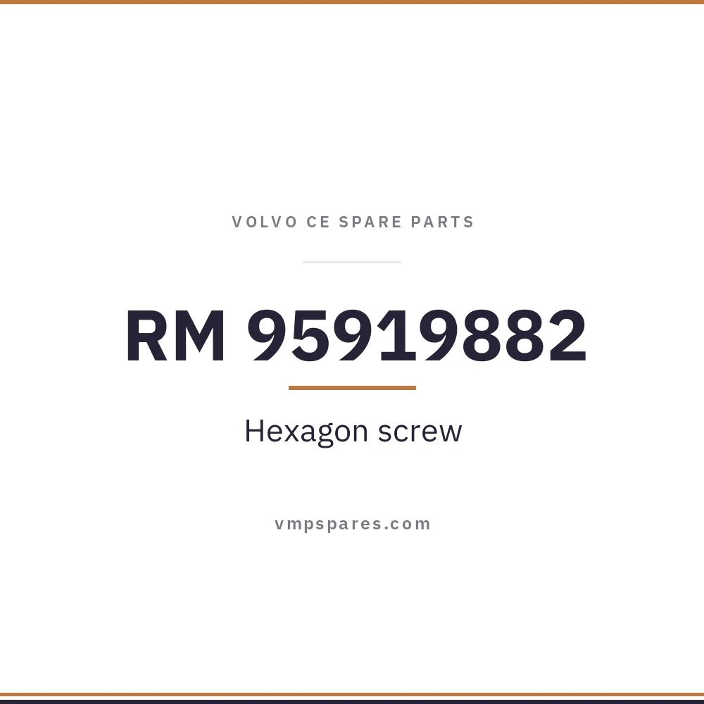 RM 95919882 – Hexagon screw