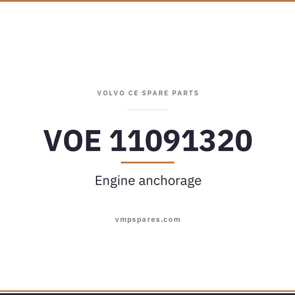 VOE 11091320 – Engine anchorage