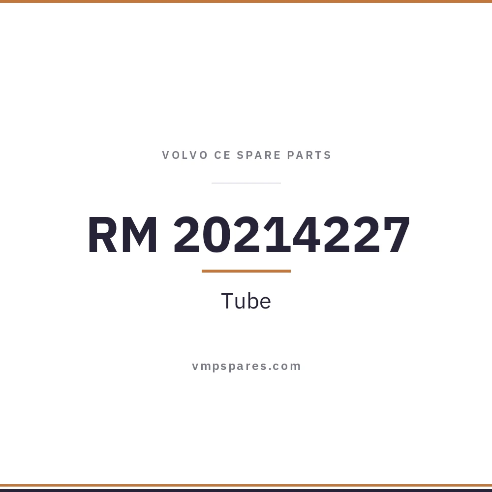 RM 20214227 – Tube